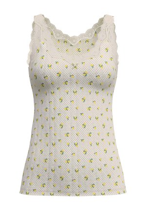 Calida TOUJOURS PRINT - Undershirt - charm cream