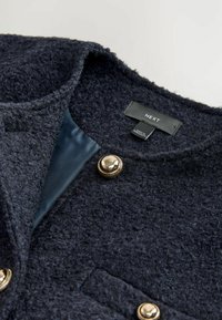 REGULAR FIT - COLLARLES THROUGH  - Kardiganas - navy