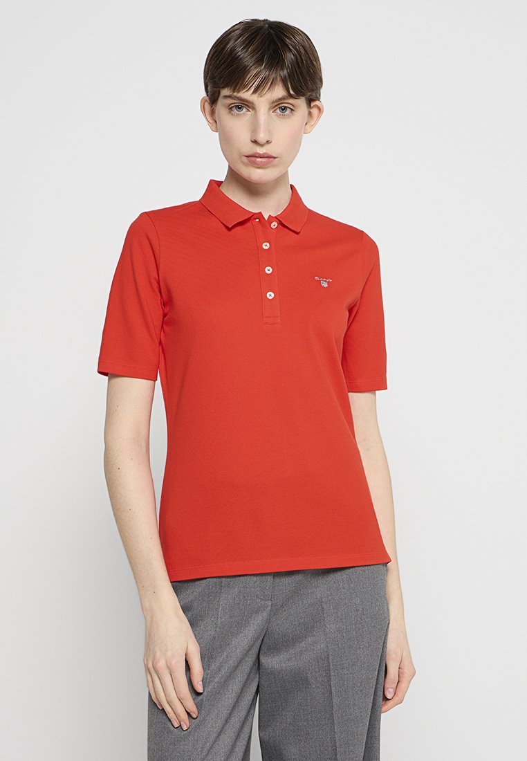 Gant Poloshirt rood