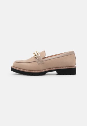 Loafers - taupe