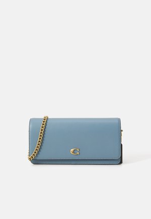 COACH EVIE LONG WALLET WITH CHAIN - Sac bandoulière - blue