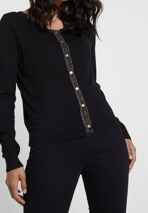 Cream Cardigan - black
