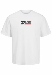 LOGO RUNDHALS  - Potiskana majica - white