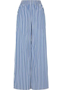 STRIPED LOOSE - Bukse - white blue