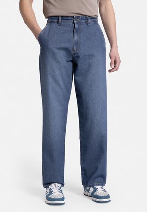 ASHER - Relaxed fit jeans - dark blue