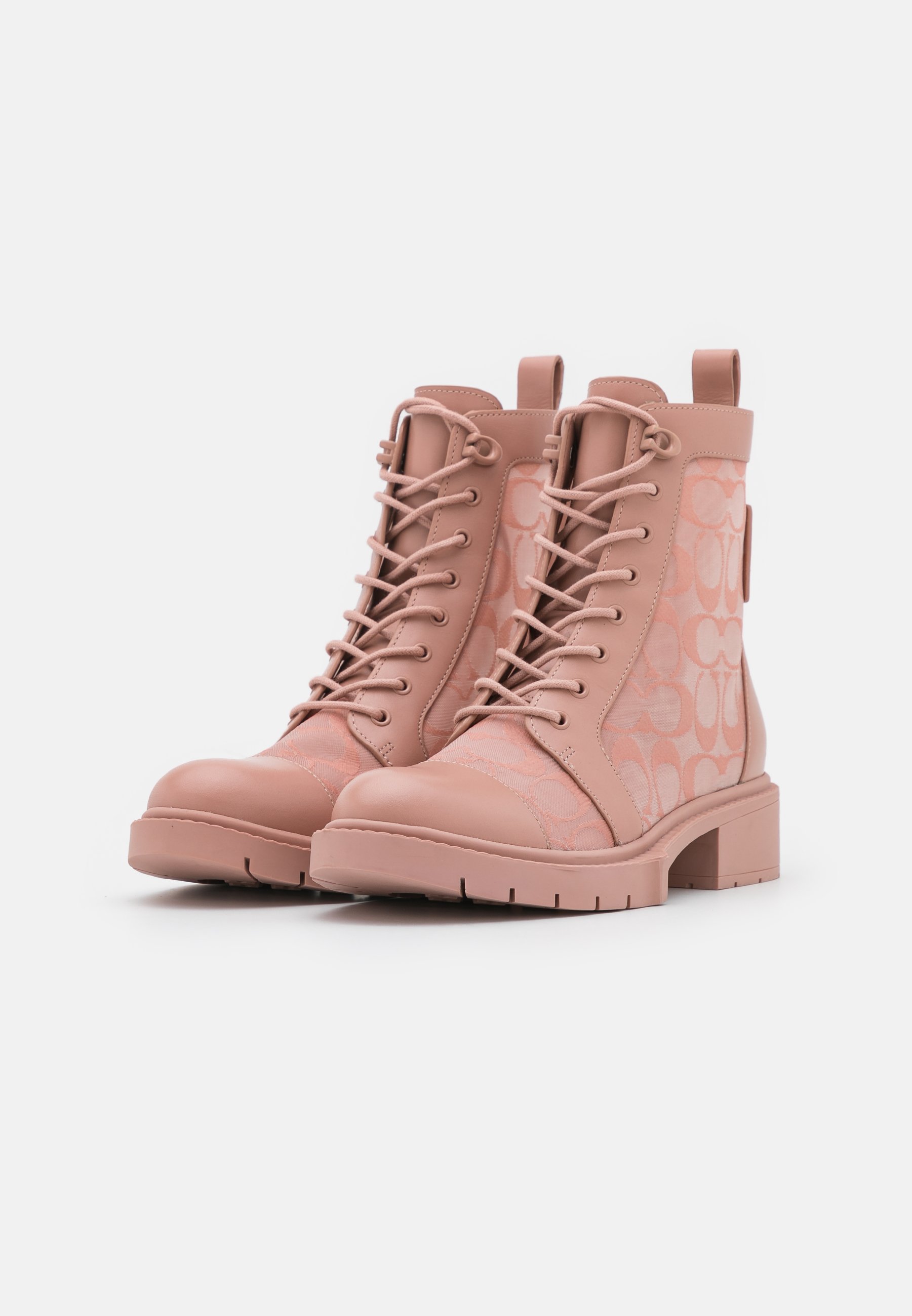 coach boots pink