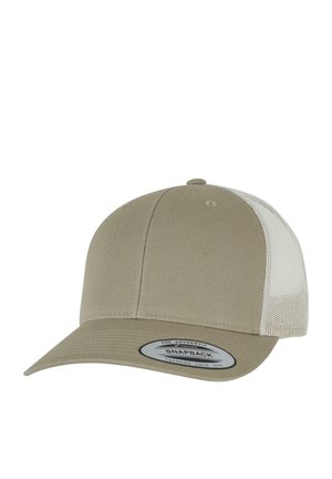 Flexfit RETRO TRUCKER 2-TONE - Caps - pale khaki birch