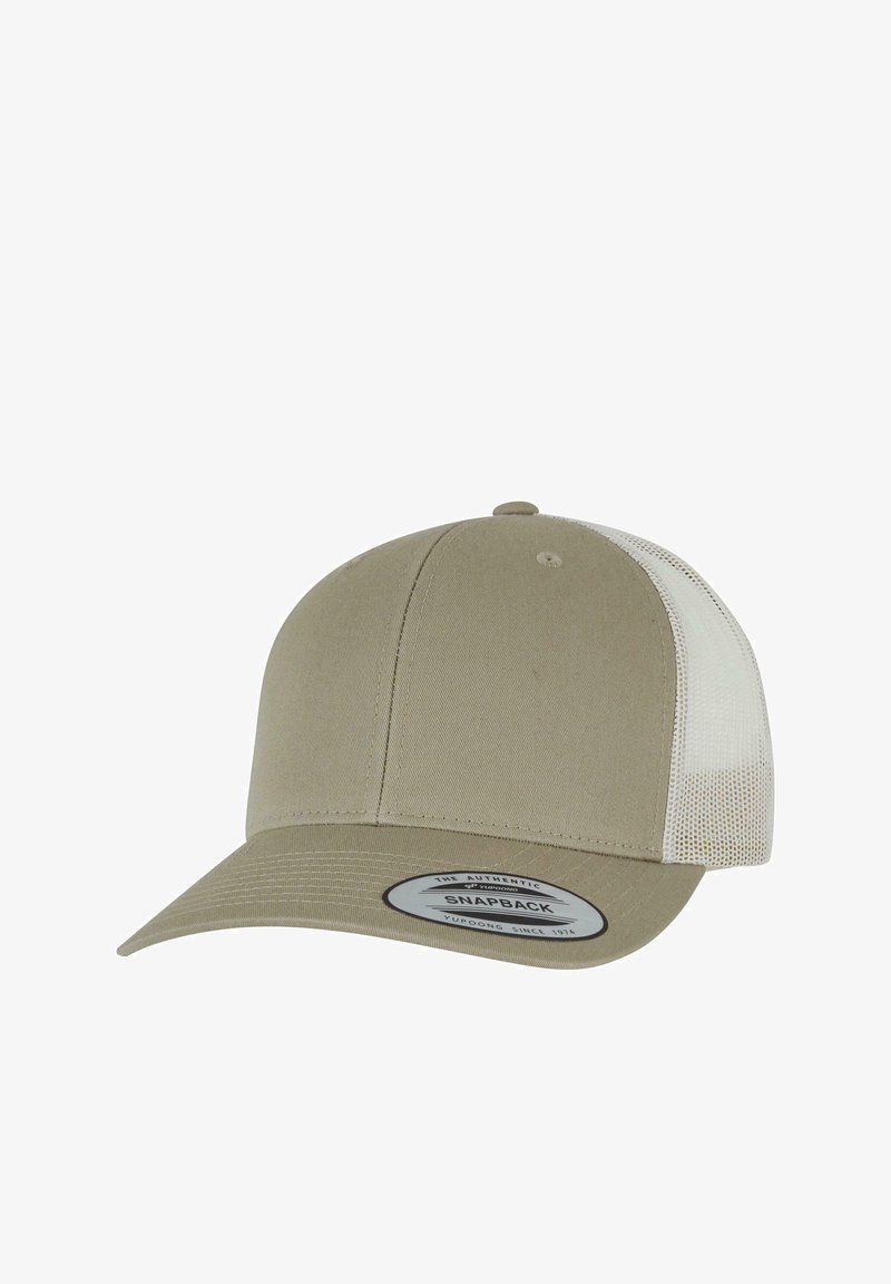 Flexfit RETRO TRUCKER 2-TONE - Nokkmüts - pale khaki birch