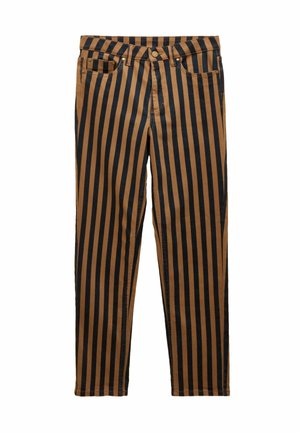 REGULAR FIT - Jeans Straight Leg - navy stripe