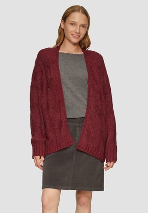 Gilet - rubinrot