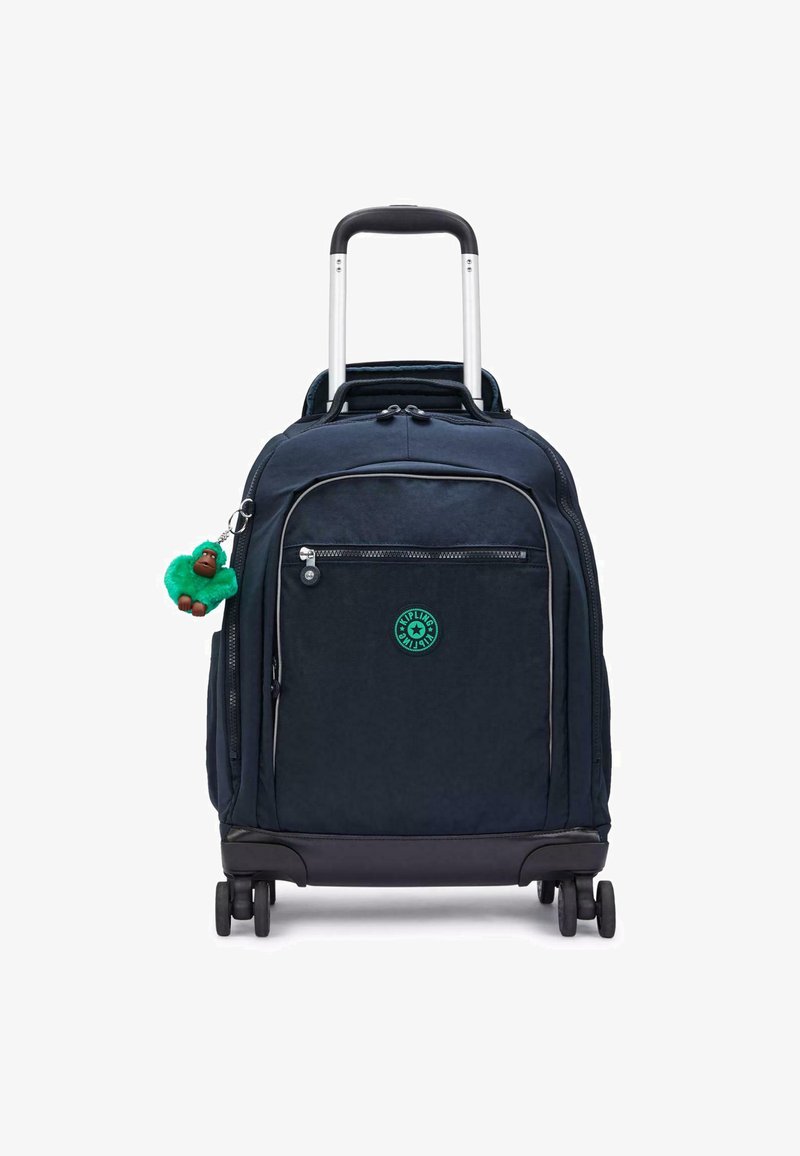 Kipling BACK TO PRINT ZEA - Wheeled suitcase - blue green block