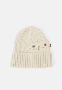 Alpha Industries - UTILITY BEANIE UNISEX - Pipo - jet stream white Pienoiskuva 1