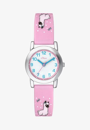 s.Oliver THE JOY TIME - Watch - rose/light blue