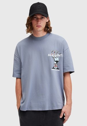 T-shirt print - blue