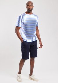 Armor lux DOËLAN MARINIÈRE - T-shirt print - blanc/etoile