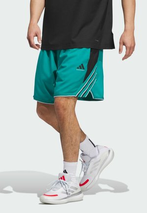 adidas Performance CRAZYLITE - Korte sportsbukser - pure teal black