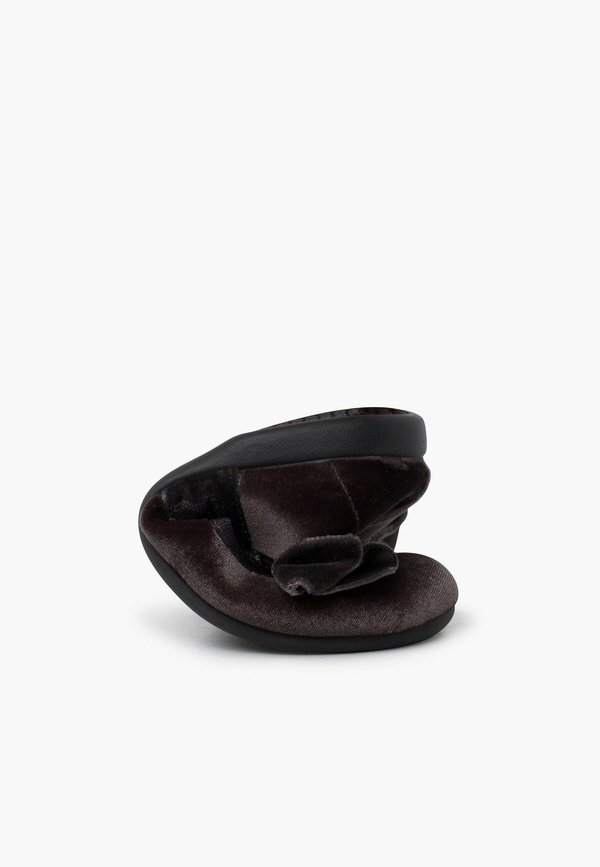 Riemchenballerina – anthracite