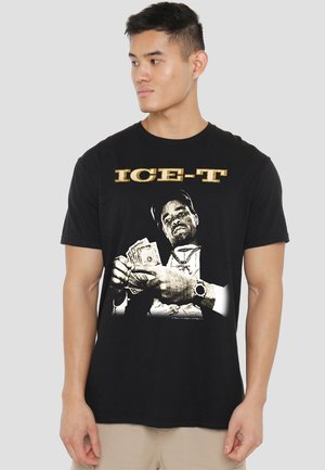 ICE-T - COUNTING MONEY - Print T-shirt - black