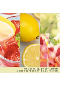 Yankee Candle SIGNATURE LARGE JAR ICED BERRY LEMONADE - Bougie parfumée - yellow