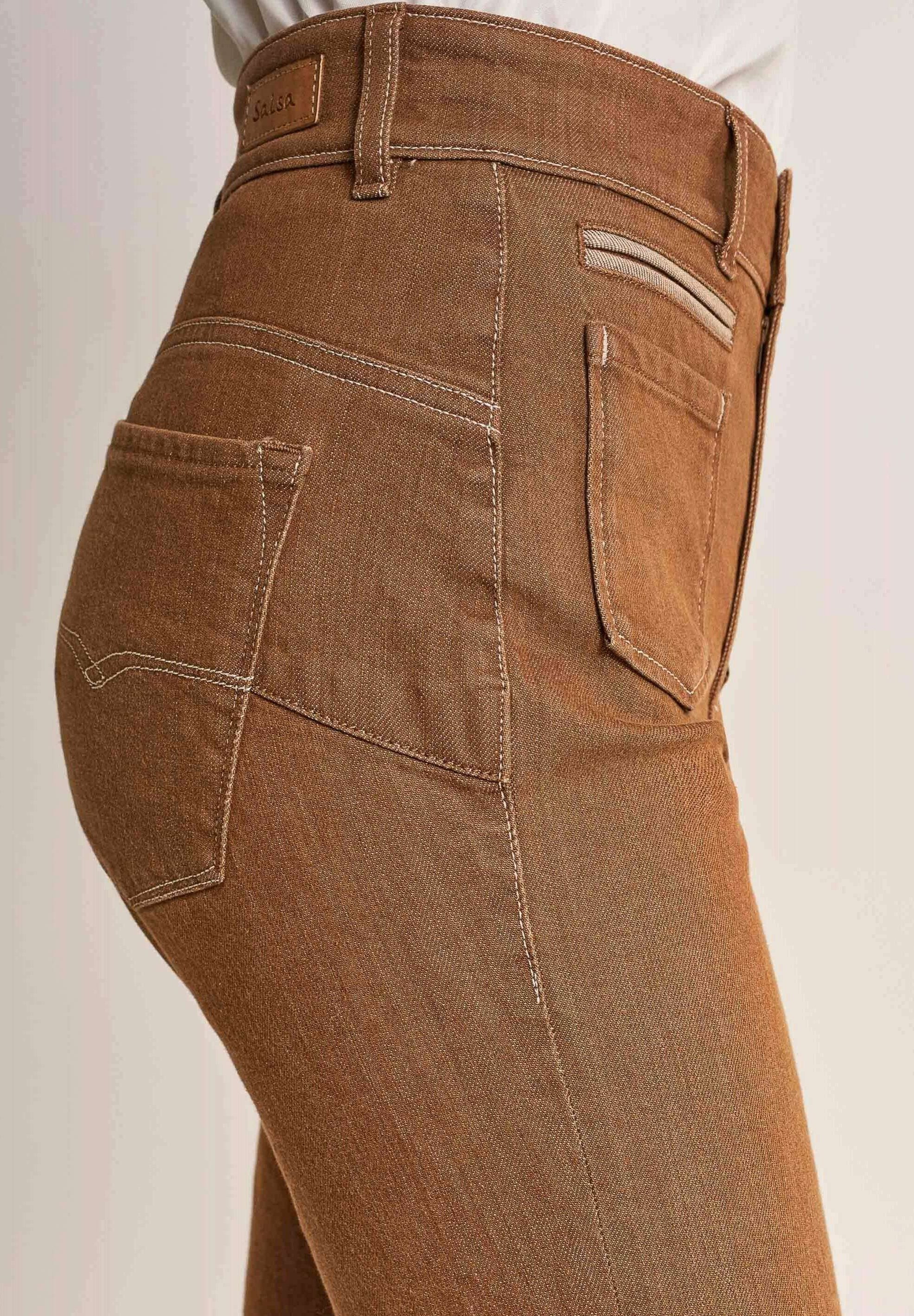Trouva: Blaue Push In Secret Glamour Slim Jeans in dunkler Waschung 119745