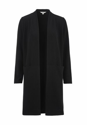 SUPER SOFT WITH POCKETS - Strickjacke - black