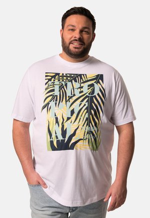 HALBARM - T-Shirt print - snow white