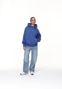 Pegador ATNA LOGO - Mikina - washed true blue/white