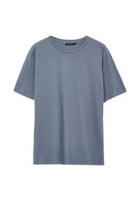 Calliope TINTA UNITA  - T-shirt basic - azzurro