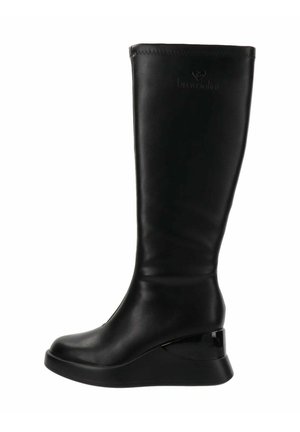 Botas con plataforma - nero