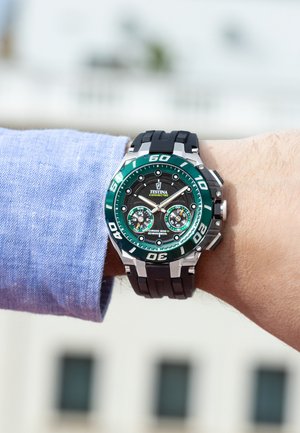 Festina, CHRONO BIKE CONNECTED - Chronografické hodinky - black - green