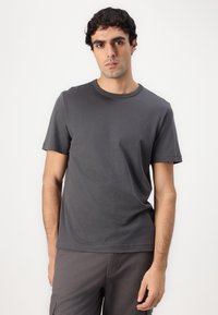 TOM TAILOR DOUBLEPACK T-SHIRTS - T-shirt basique - grey mint