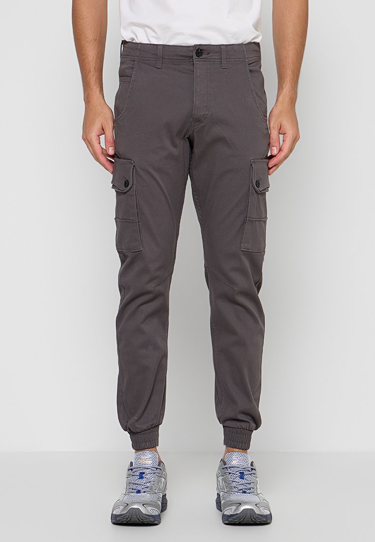 jack & jones Cargobroek grijs