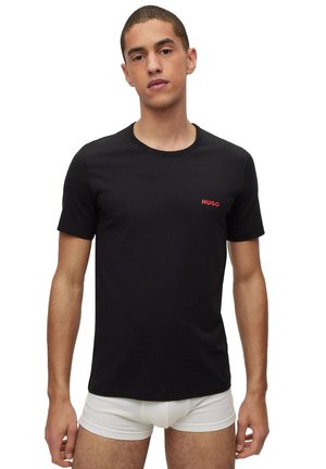 HUGO TRIPLET 3 PACK - Undershirt - black