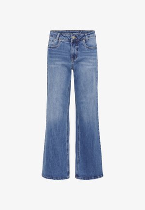 My Essential Wardrobe LOUIS HIGH WIDE - Jean droit - medium blue wash
