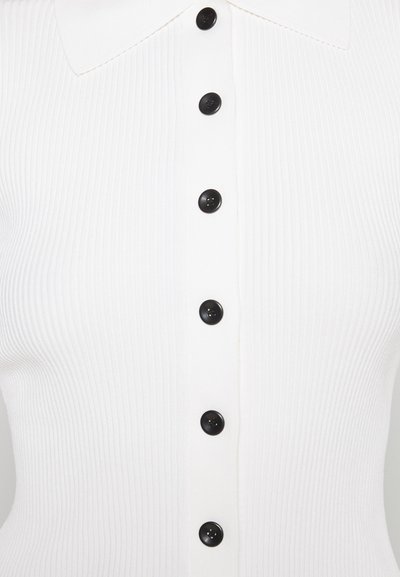 Proenza Schouler White Label FITTED CARDIGAN - Cardigan - cream