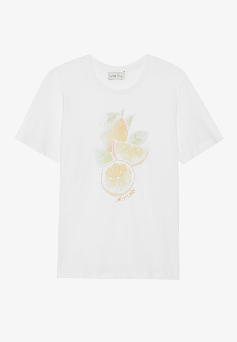 Anna Field T-shirt print wit Anna Field T-shirt print wit