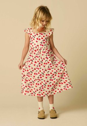 Sissy-Boy, SISSY-BOY KLEID MIT KIRSCHMUSTER - WEISS - Day dress - weiß