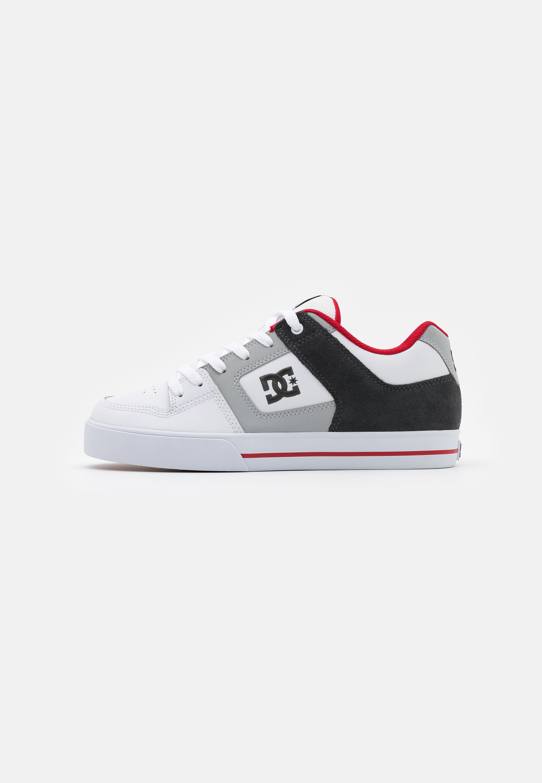 DC Shoes PURE Skatesko whitegreyred Zalando.no DC Shoes Sko på nett | | Kjøp nye sko på nett hos Zalando Norge
