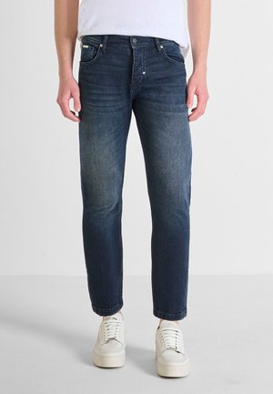 Straight leg jeans - blue denim