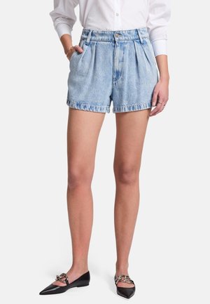 7 for all mankind PLEATED - Short en jean - light blue