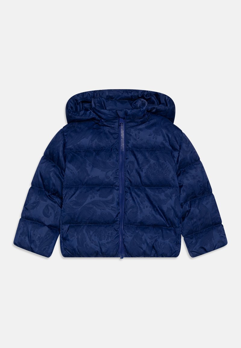 Versace BAROCCO KIDS UNISEX - Bunda z prachového peří - imperial blue