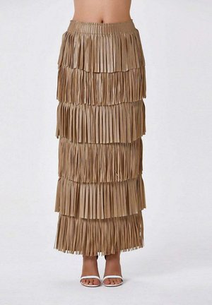Jupe longue - beige