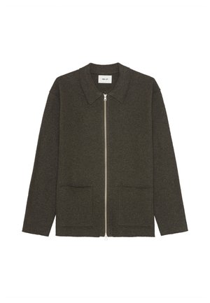 Strickjacke - dark army