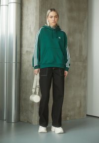 adidas Originals CLASSICS OVERSIZED HOODIE - Sweatshirt - dark green