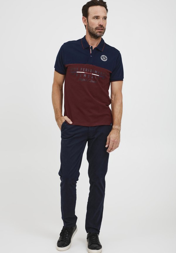 FQREYNIR - Polo shirt - cabernet3