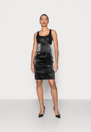 AMIRA DRESS - Kjole - jet black multi