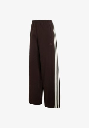 adidas Sportswear, ADIDAS SPORTSWEAR W AK 3S WD PT - Pantaloni sportivi - aurora coffee/off white off white