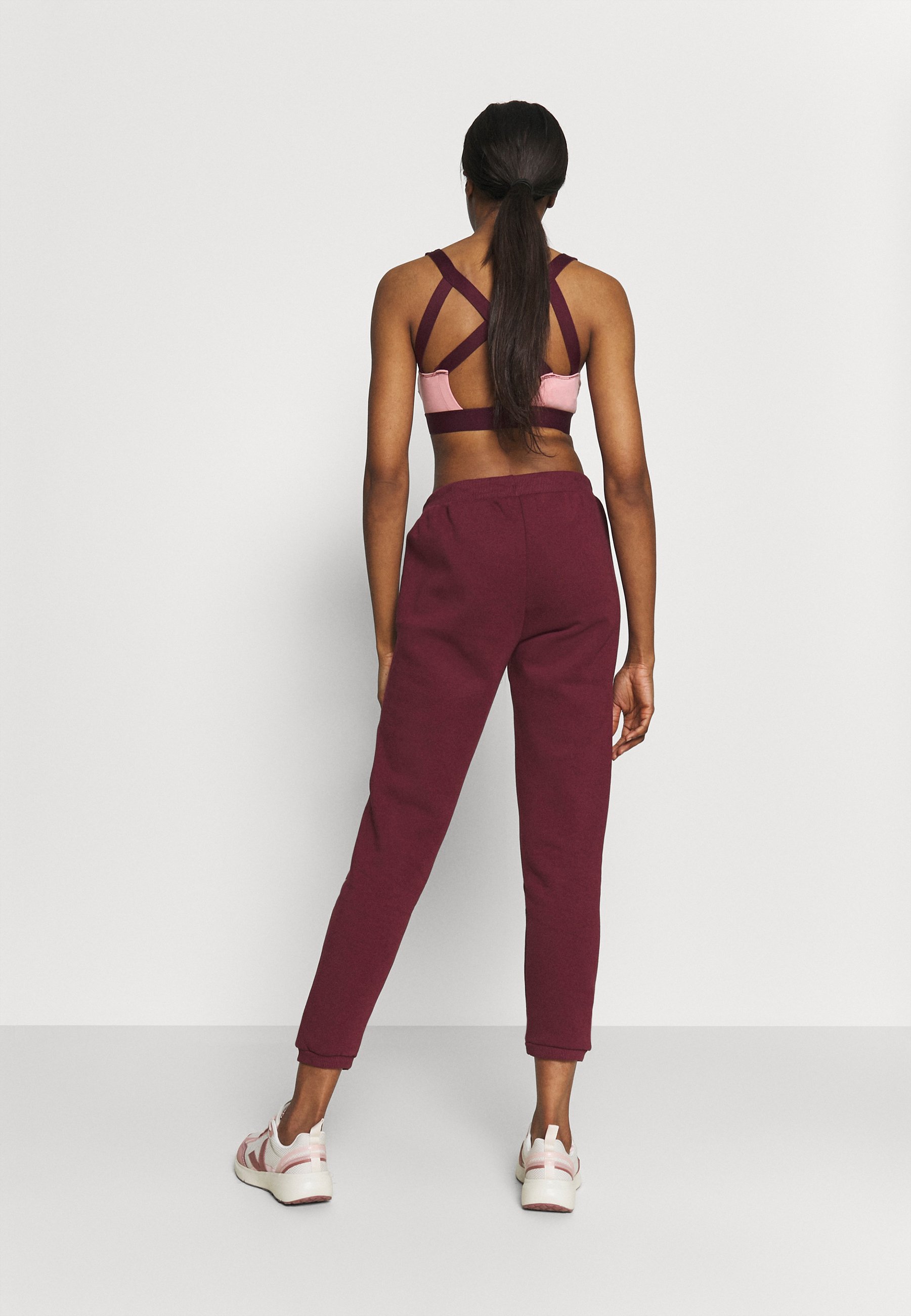 red puma tracksuit womens