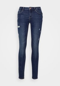 ONLDAISY PUSH UP  - Jeans Skinny Fit - dark blue denim
