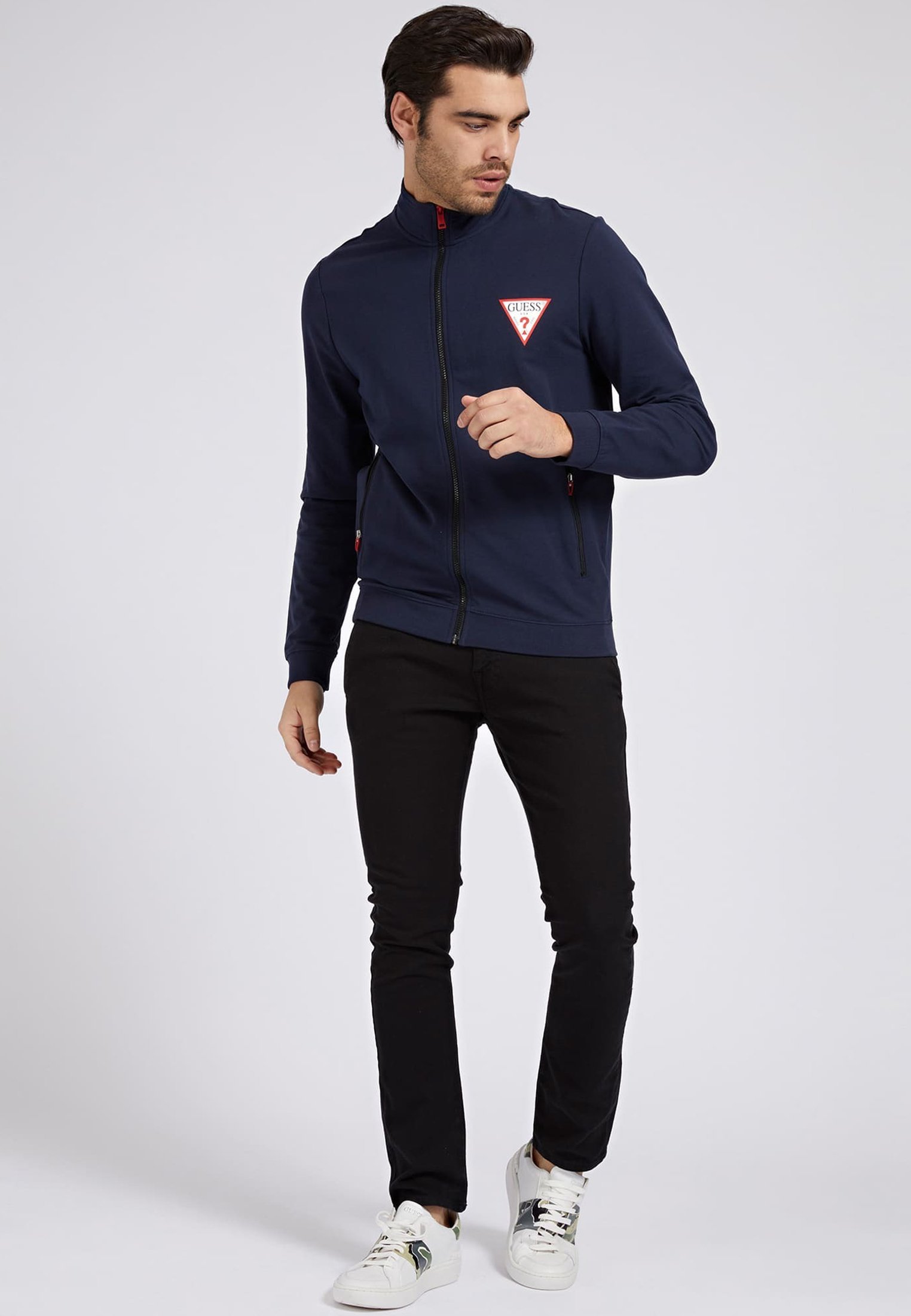 Homme REISSVERSCHLUSS - Sweat à capuche zippé Homme REISSVERSCHLUSS - Sweat à capuche zippé